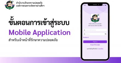 ขั้นตอนการเข้าสู่ระบบ